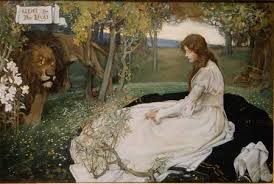 Una and the Lion - Septimus Edwin Scott als Kunstdruck oder ... - una_lion_hi