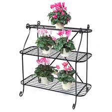 Wrought Iron Plant Stand 3 Tier