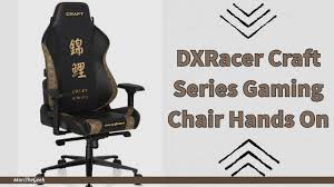dxracer craft series gaming chair hands