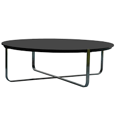 C1 Black Design Coffee Table In Steel