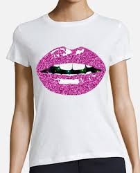 glitter kiss t shirt tostadora