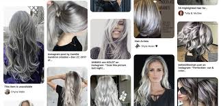 This masterful ombre gradually moves from soft black to smoky grey for a look that is anything but average; My Experience Transitioning To Natural Gray Hair