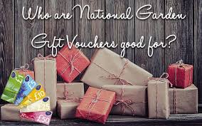who are national garden gift vouchers