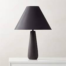 Polar Black Cement Table Lamp Reviews