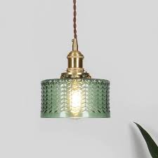 Mini Hand Blown Clear Green Glass Lamp Shade Pendant Lighting Pendant Track Lights Discount Pendant Lights From Hannord 100 502 52 Dhgate Com