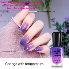 rature changing color gel nail