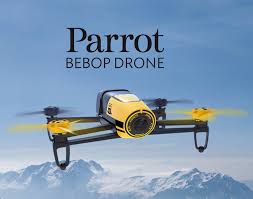bebop drone parrot jaune pf722002
