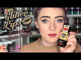 glitter lips how to correctly apply