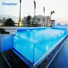 Clear Thick Acrylic Swimming Pool Sheet