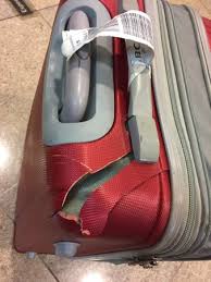 S7 Luggage Handler Damaged My Luggage At Bcn Airport Picture Of S7