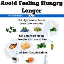 In this case, high volume is referring to foods that are low in calories but large in quantity, size, weight, etc. Tips For Fighting Hunger Rpm Fitness