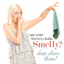 stinky smelly norwex cloths how to