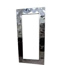stainless steel mirror frames beaded
