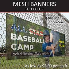 mesh banners choose your size copy