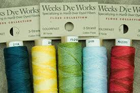 Weeks Dye Works Hand Over Dyed Fibers Embroidery Floss