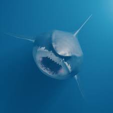 megalodon shark thrashed an ancient