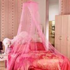 Mosquito Net Bed Canopy For Baby Pink