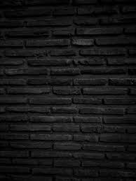 Black Brick Wall Free Stock Photo