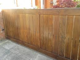 oil or varnish on exterior wood