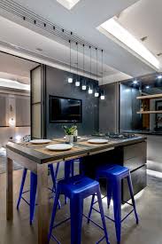 Cabinet doors, pantry, cupboards, pre assembled cabinets & more. Industrial Minimal Kitchen With Extendable Table Hong Kong Industrial Kitchen Hong Kong By Liquid Interiors Houzz