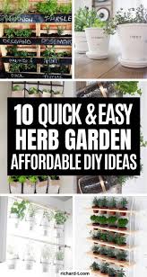 10 Diy Herb Garden Ideas That Look