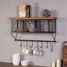 Metal Wood Shelf