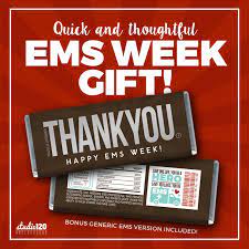 thank you ems appreciation candy bar