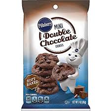 Pillsbury cake, baking & pastry supplies. Pillsbury Mini Double Chocolate Cookies 6 Ct 18 Oz Pack Of 9 Amazon Com Grocery Gourmet Food