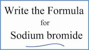 formula for nabr sodium bromide