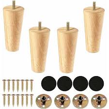 wooden furniture legs 12cm replacement