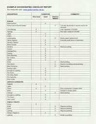 Checklist Template Hotel Cleaning Ideal Likeness Best Photos