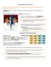 Using meiosis and crossovers, create 'designer' fruit key pdf getting gizmo student exploration unit conversions answer key pdf ebook is easy and. Dna Analysis Docx Student Exploration Dna Analysis Directions Follow The Instructions To Go Through The Simulation Respond To The Questions And Course Hero