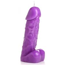 Master Series Passion Pecker Purple Dick Drip Candle - Little Shop of  Pleasures