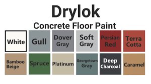 drylok latex concrete floor paint