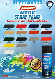 Spray Paint Acrylic Spray Paint Pioneer Make From Kolkata