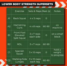 lower body strength suts feepo