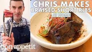 chris makes braised short ribs from