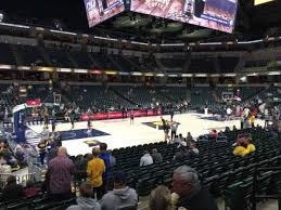 Bankers Life Fieldhouse Section 18 Home Of Indiana Pacers