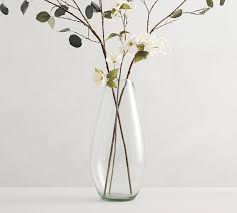 recycled glass vases large glass vase