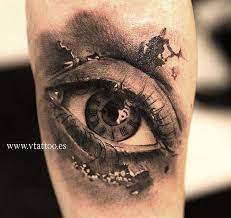 Augen tattoo motive