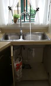 installation of kitchen sink