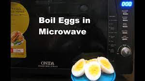 Cut the hard boiled egg in half for the safest and most effective reheating. How To Boil Eggs In The Microwave Oven Without Foil Youtube