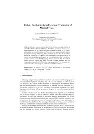 english statistical machine translation