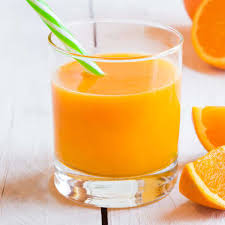 freshly squeezed orange juice without