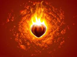Resultat d'imatges de la llama del amor de jesus