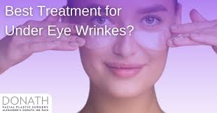 how to treat under eye wrinkles best