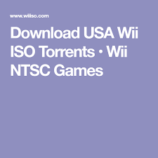 It includes a number of free games and allows you to download the required games in rom or zip format. Download Usa Wii Iso Torrents Wii Ntsc Games Wii Games Torrent