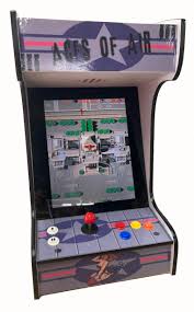 arcade machine aces of air 516 retro