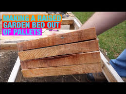 Easy Raised Garden Bed Out Of Pallets