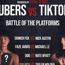 There are eight total fights, with six being in the main event. Youtube Vs Tiktok Boxing What Date Is The Fight Givemesport